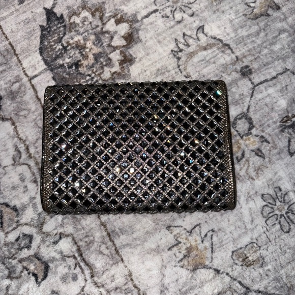 Black Studded Clutch - Picture 2 of 3